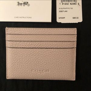 Coach card case